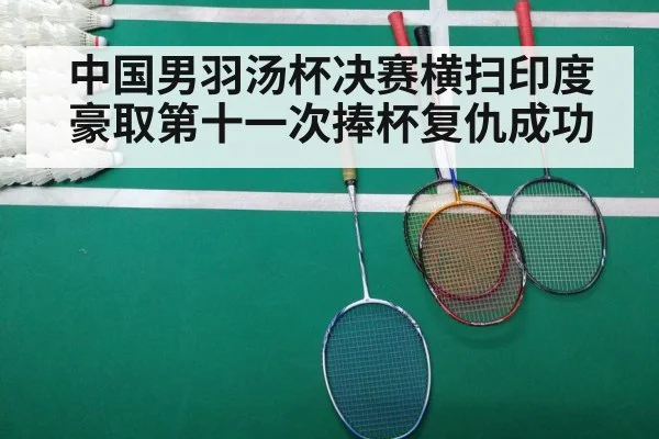中国男羽汤杯决赛横扫印度豪取第十一次捧杯复仇成功